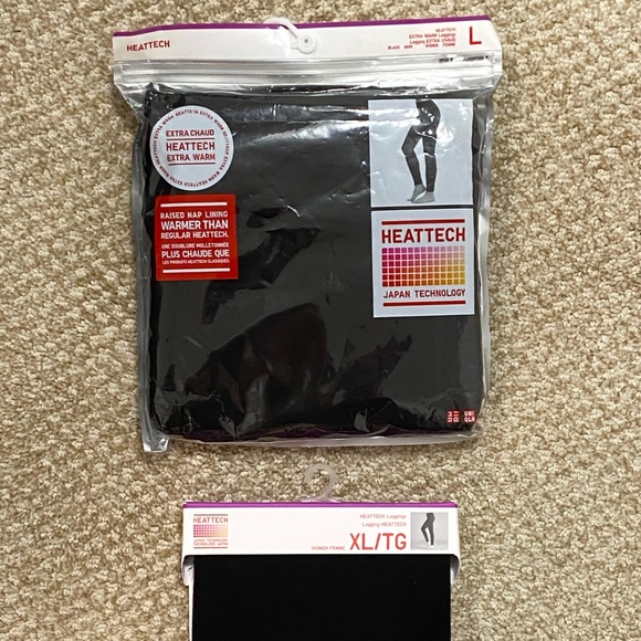 Ladies Uniqlo never worn black leggings ! - Picture 2 of 3